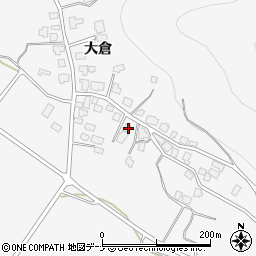 秋田県湯沢市駒形町大倉18周辺の地図