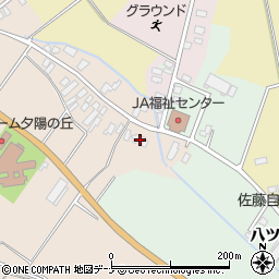 秋田県湯沢市柳田八ツ口周辺の地図