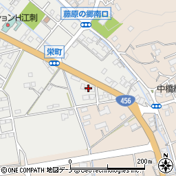 岩手県奥州市江刺栄町14-6周辺の地図