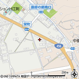 岩手県奥州市江刺栄町14-5周辺の地図