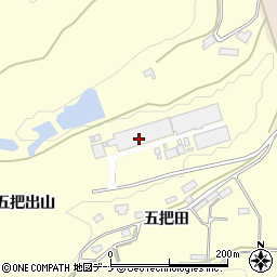 株式会社秋田シリコン周辺の地図