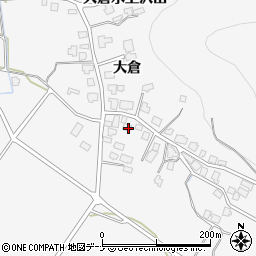 秋田県湯沢市駒形町大倉14周辺の地図