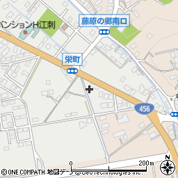 岩手県奥州市江刺栄町14-4周辺の地図