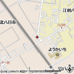 岩手県奥州市江刺岩谷堂北八日市229-2周辺の地図