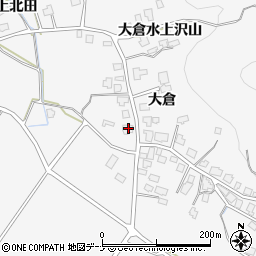 秋田県湯沢市駒形町大倉12周辺の地図