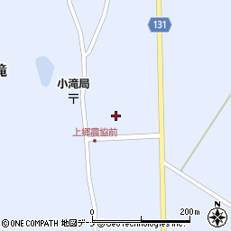 秋田県にかほ市象潟町小滝北田93周辺の地図