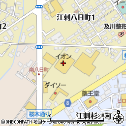 ＦＩＴ‐ＥＡＳＹ　イオンタウン江刺店周辺の地図