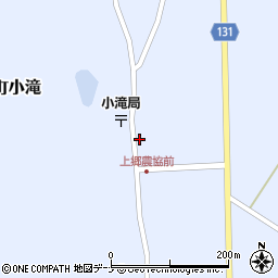 秋田県にかほ市象潟町小滝北田51周辺の地図