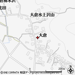 秋田県湯沢市駒形町大倉38周辺の地図