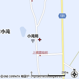 秋田県にかほ市象潟町小滝北田周辺の地図