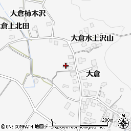 秋田県湯沢市駒形町大倉7周辺の地図