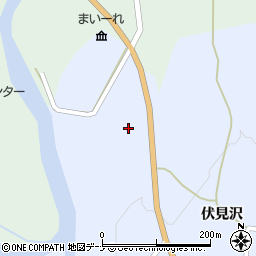 秋田県由利本荘市鳥海町上川内船場台周辺の地図