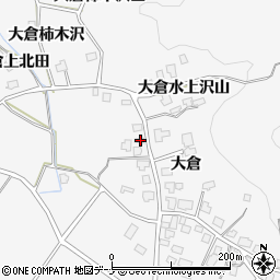 秋田県湯沢市駒形町大倉4周辺の地図