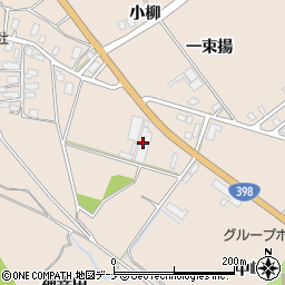 秋田県湯沢市柳田神幸田周辺の地図