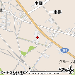 秋田県湯沢市柳田（神幸田）周辺の地図