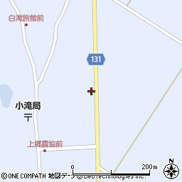 秋田県にかほ市象潟町小滝北田121周辺の地図
