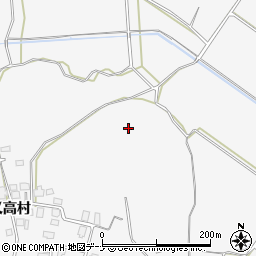 秋田県湯沢市駒形町三又森周辺の地図