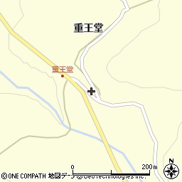 岩手県奥州市江刺米里重王堂5周辺の地図