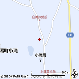 秋田県にかほ市象潟町小滝北田22周辺の地図