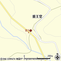 岩手県奥州市江刺米里重王堂11周辺の地図
