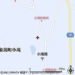 秋田県にかほ市象潟町小滝北田23周辺の地図