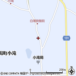 秋田県にかほ市象潟町小滝北田24周辺の地図