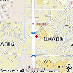 岩手日報江刺販売センター周辺の地図