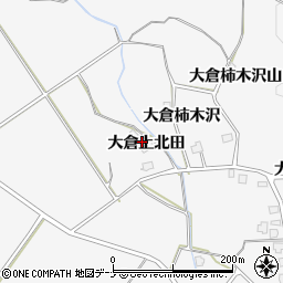 秋田県湯沢市駒形町大倉上北田120周辺の地図