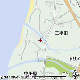 秋田県にかほ市象潟町関建石46周辺の地図