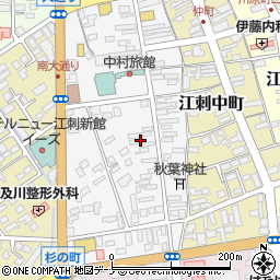 亜歌里周辺の地図
