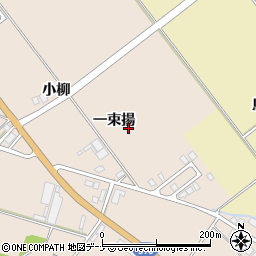 秋田県湯沢市柳田一束揚周辺の地図