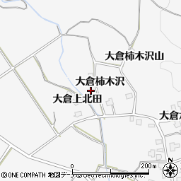 秋田県湯沢市駒形町大倉上北田10周辺の地図
