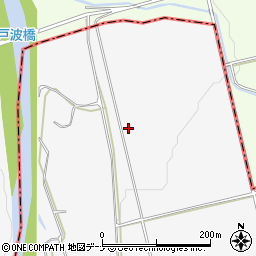 秋田県湯沢市駒形町三又古川端周辺の地図