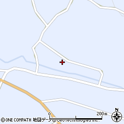 秋田県雄勝郡東成瀬村田子内若宮周辺の地図