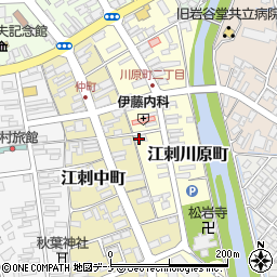 江刺タクシー周辺の地図