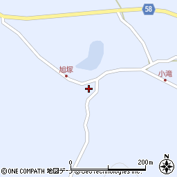 秋田県にかほ市象潟町小滝旭塚周辺の地図