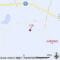 秋田県にかほ市象潟町小滝茨林周辺の地図