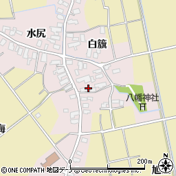 秋田県湯沢市金谷樋口周辺の地図