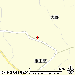 岩手県奥州市江刺米里大野34周辺の地図