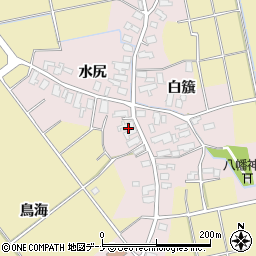 秋田県湯沢市金谷周辺の地図