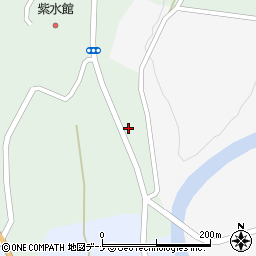 秋田県由利本荘市鳥海町伏見久保100-3周辺の地図