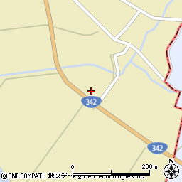 秋田県横手市増田町湯野沢久保周辺の地図