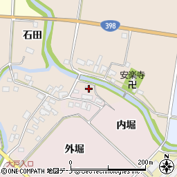 秋田県雄勝郡羽後町大戸大戸32周辺の地図