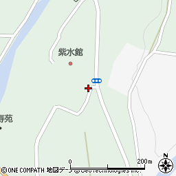 秋田県由利本荘市鳥海町伏見久保周辺の地図
