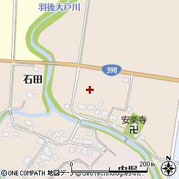 秋田県雄勝郡羽後町大戸大戸周辺の地図