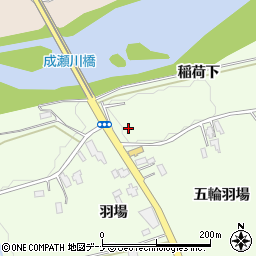 秋田県横手市増田町三又周辺の地図