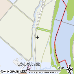 秋田県雄勝郡羽後町清水川周辺の地図