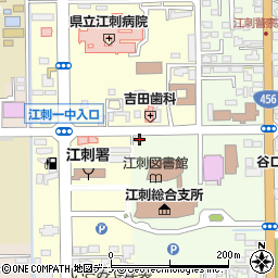 岩手県奥州市江刺大通り1-50周辺の地図