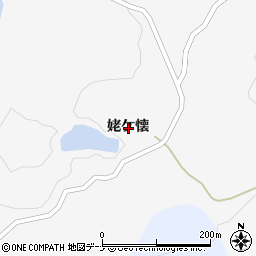 秋田県由利本荘市鳥海町栗沢姥ケ懐周辺の地図