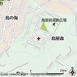 秋田県にかほ市象潟町関鳥屋森10周辺の地図